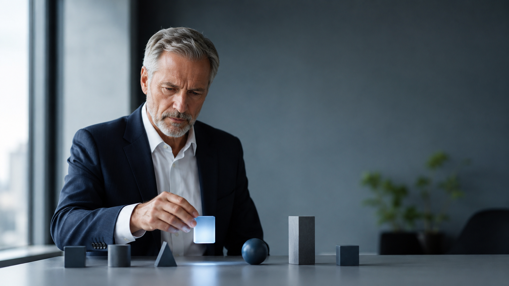 B2B CEO examining whether marketing is the real growth constraint or only a symptom